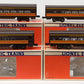 Lionel O Assorted Illinois Central "City Of New Orleans" Passenger Cars [4] EX/Box