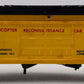 Lionel 3619 Vintage O Operating Helicopter Reconnaissance Car EX