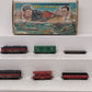 Marx Vintage HO Rock Island Diesel locomotive set #99 #1959 #54201 #11874 #10049 VG/Box