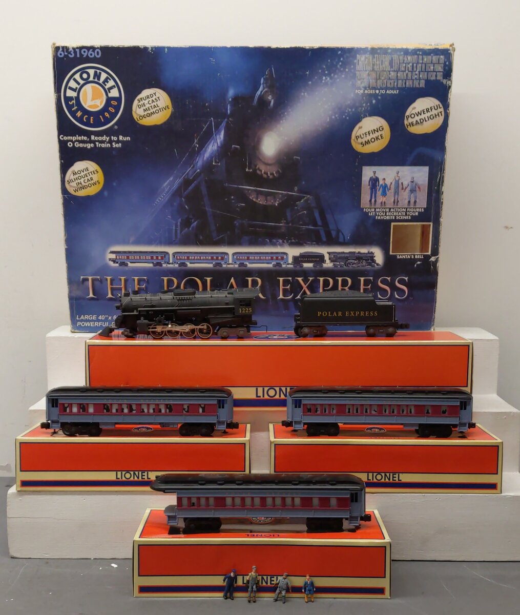 Lionel 6-31960 O Polar Express Steam Train Set (No Track/Transformer/bells)/Box