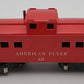American Flyer 638 Vintage S Red Caboose VG/Box