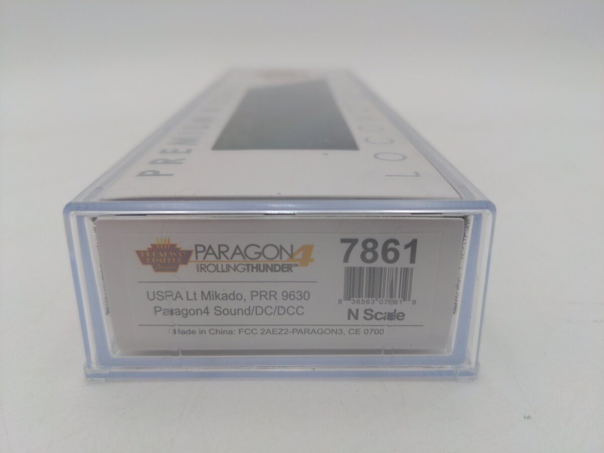 Broadway Limited 7861 N PRR USRA Light Mikado Steam Loco Sound/DC/DCC #9630 LN/Box