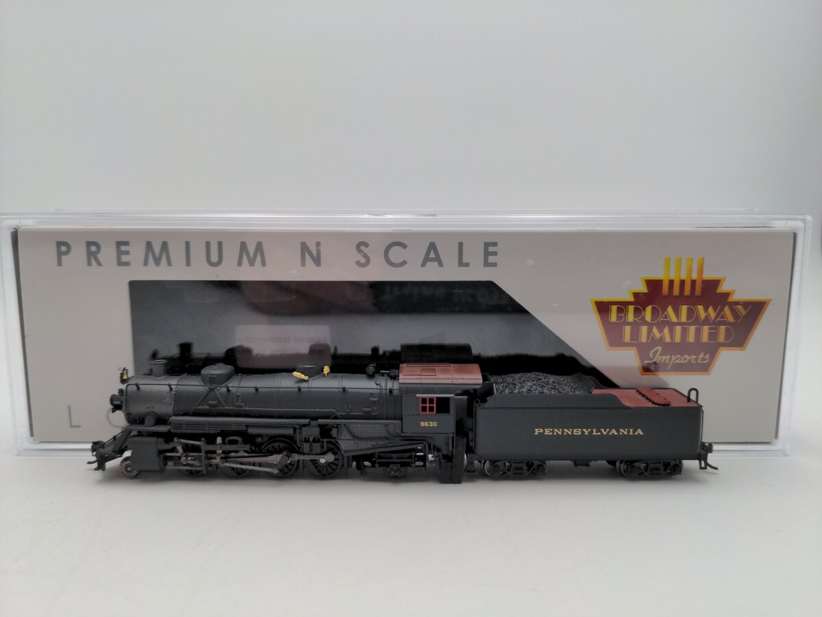 Broadway Limited 7861 N PRR USRA Light Mikado Steam Loco Sound/DC/DCC #9630 LN/Box