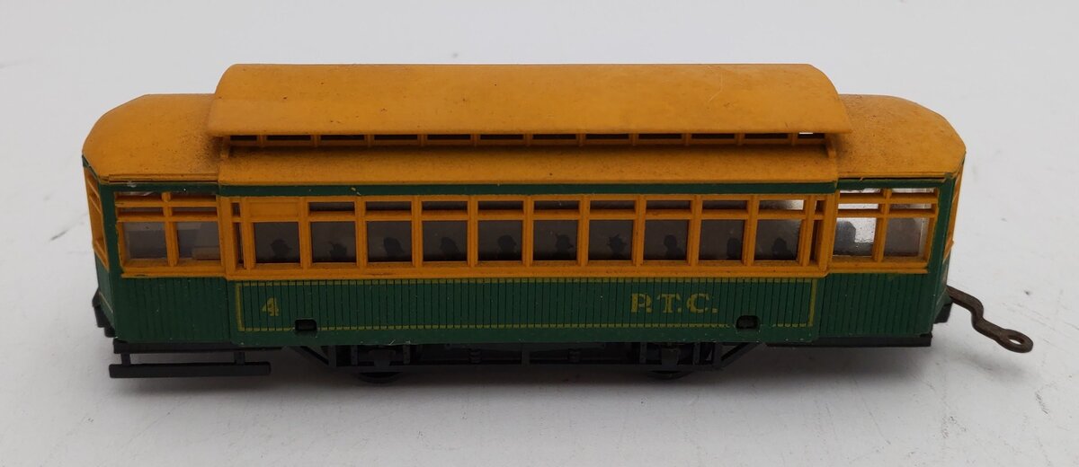 AHM HO Scale PTC Birney Dummy Trolley #4 EX/Box