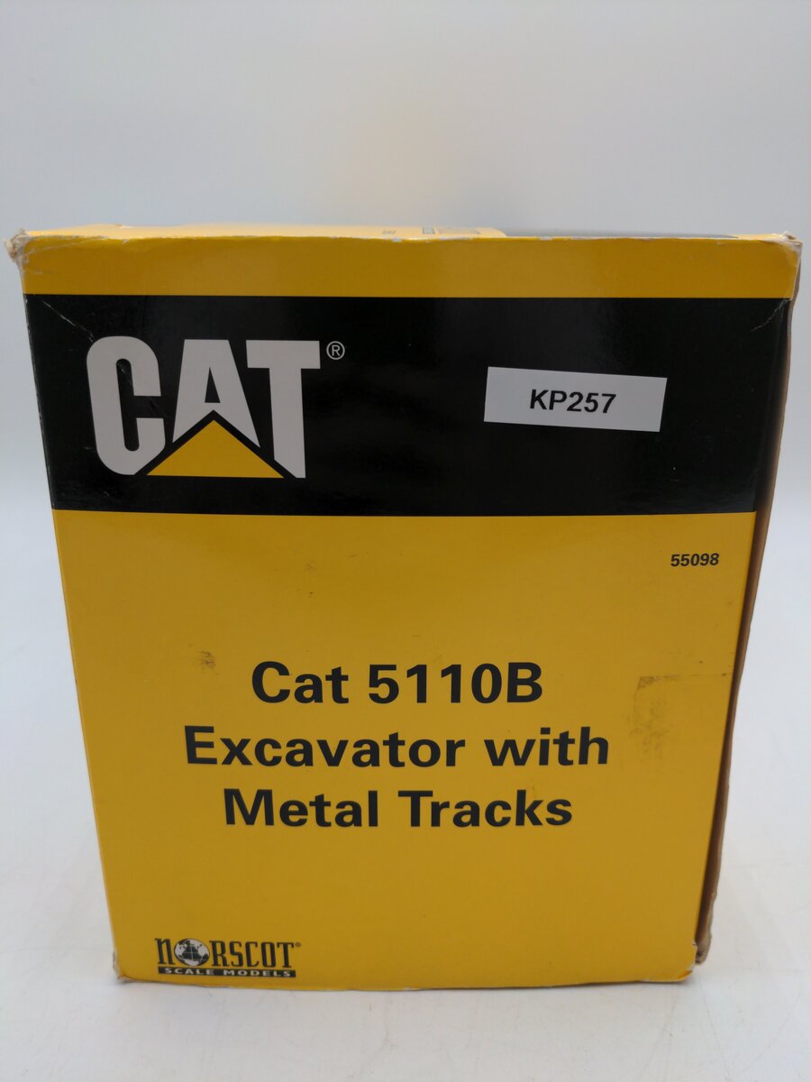 Norscot 55098 1:50 Scale CAT 5110B Hydraulic Excavator With Metal Tracks LN/Box