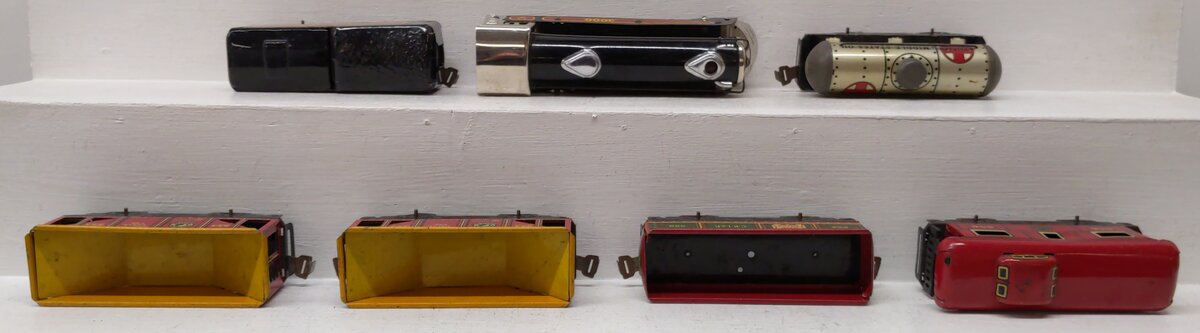 Marx O Stream Line Electrical Train Set w/ Steam Locomotive VG/Box