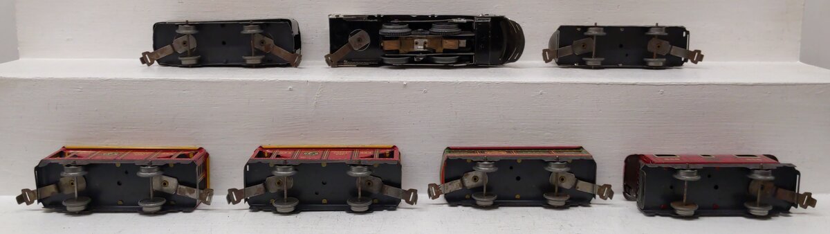 Marx O Stream Line Electrical Train Set w/ Steam Locomotive VG/Box
