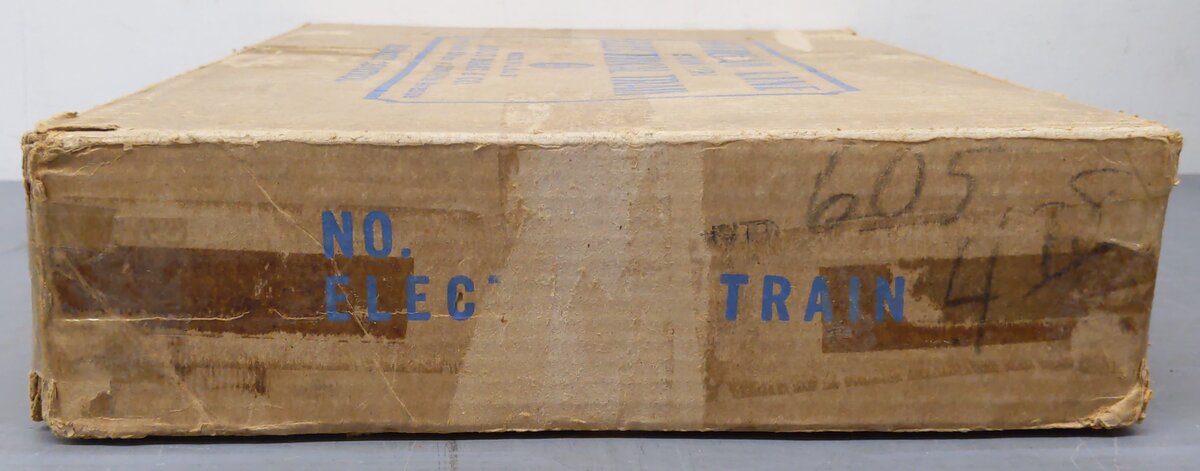 Marx O Stream Line Electrical Train Set w/ Steam Locomotive VG/Box