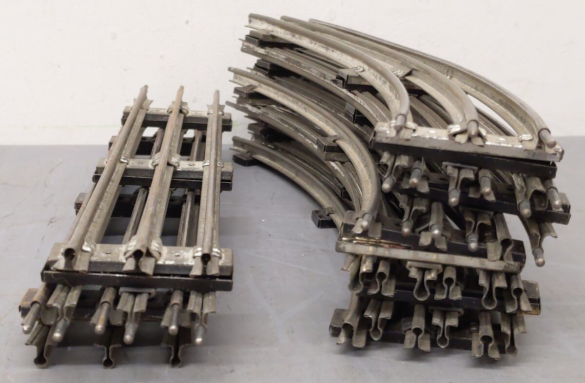 Marx O Stream Line Electrical Train Set w/ Steam Locomotive VG/Box