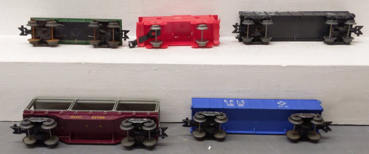 Marx Vintage O Gauge Freight Cars #51170,51170,51100,17858,2532 [5] VG