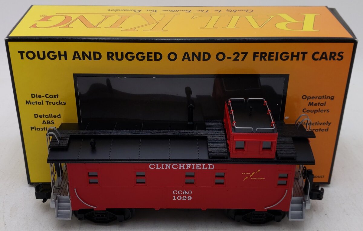 MTH 30-7774 O Gauge Clinchfield Caboose #1029 EX/Box