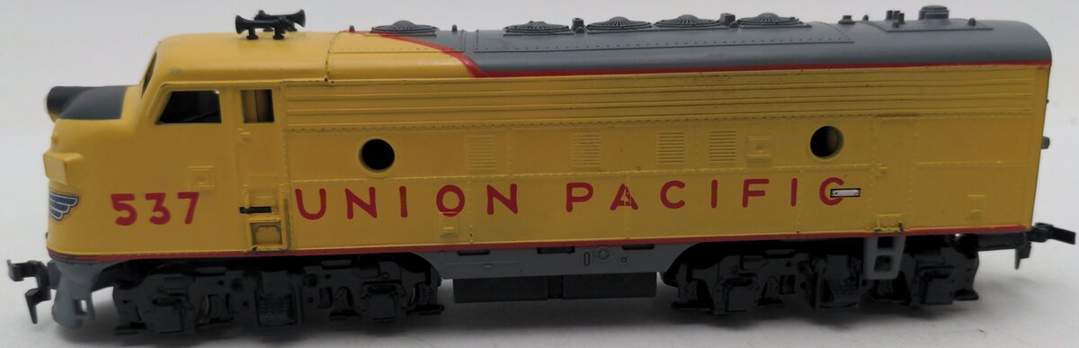 Tyco 224N:1200 HO Scale Union Pacific F9 Diesel Locomotive A Unit #537 EX/Box