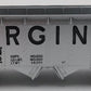 Tyco 329A HO Scale Virginian Hopper #2610 EX/Box