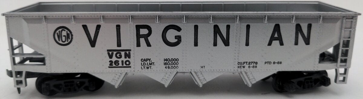 Tyco 329A HO Scale Virginian Hopper #2610 EX/Box