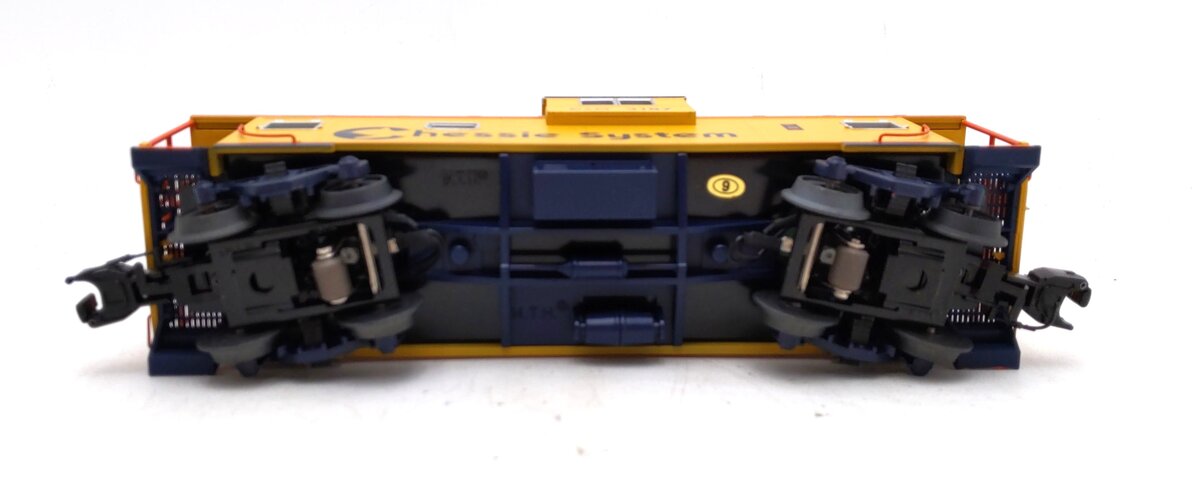 MTH 20-91550 O Chessie Extended Vision Caboose #3187 NIB