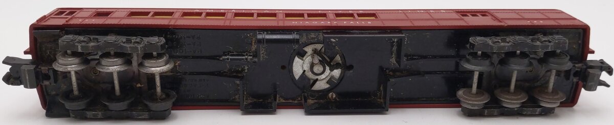 American Flyer 953 VIntage S Niagra Falls Heavyweight Combo Car w/o Silhouettes VG