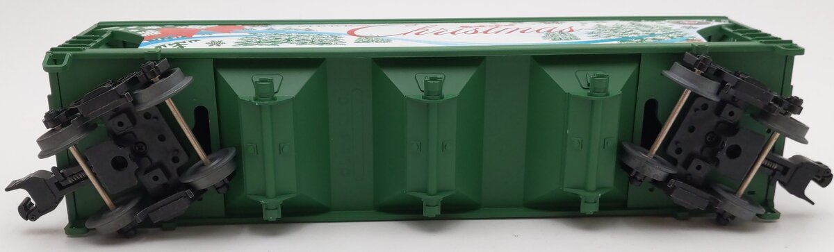Lionel 318703 O Scale 'Merry Christmas' 3- Bay Hopper LN/Box