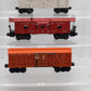 Lionel Vintage O Gauge Freight Cars: 3650, 6162, 6646, 6482, 6517 [5] VG