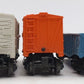 Lionel Vintage O Gauge Freight Cars: 3650, 6162, 6646, 6482, 6517 [5] VG