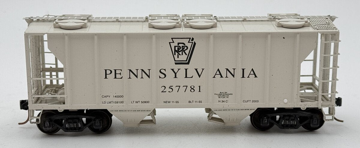 S-Helper 00022 S Scale Pennsylvania PS-2 2-Bay Hopper #257781 EX/Box