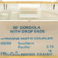 Micro-Trains 04600099 N Southern Pacific 50' Drop Ends Gondola #160148 LN/Box