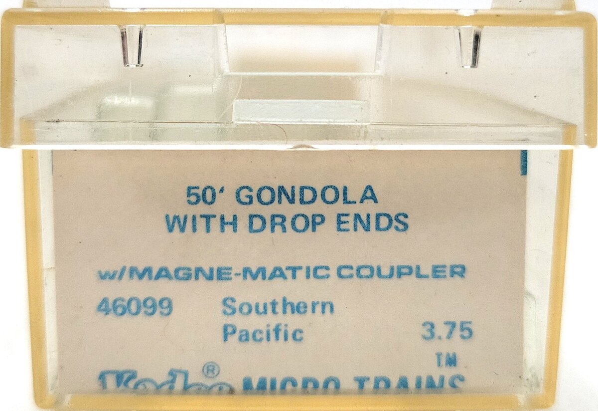 Micro-Trains 04600099 N Southern Pacific 50' Drop Ends Gondola #160148 LN/Box