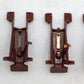 Lionel 6-12715 O Gauge O27 Illuminated Plastic Bumpers (6) VG/Box