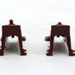 Lionel 6-12715 O Gauge O27 Illuminated Plastic Bumpers (6) VG/Box