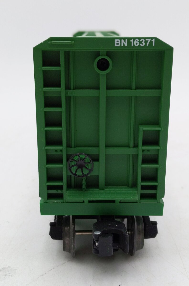 Lionel 6-16371 O Gauge Burlington Northern I-Beam Flat Car #16371 w/Wood Load LN/Box