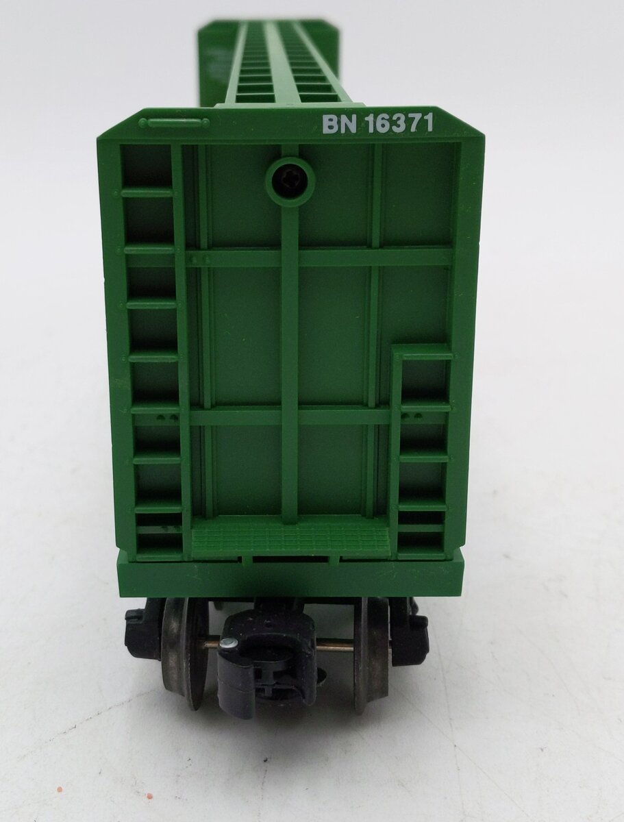 Lionel 6-16371 O Gauge Burlington Northern I-Beam Flat Car #16371 w/Wood Load LN/Box