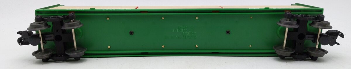 Lionel 6-16371 O Gauge Burlington Northern I-Beam Flat Car #16371 w/Wood Load LN/Box