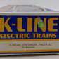 K-Line K6144 O Gauge Southern Pacific Illuminated Caboose LN/Box