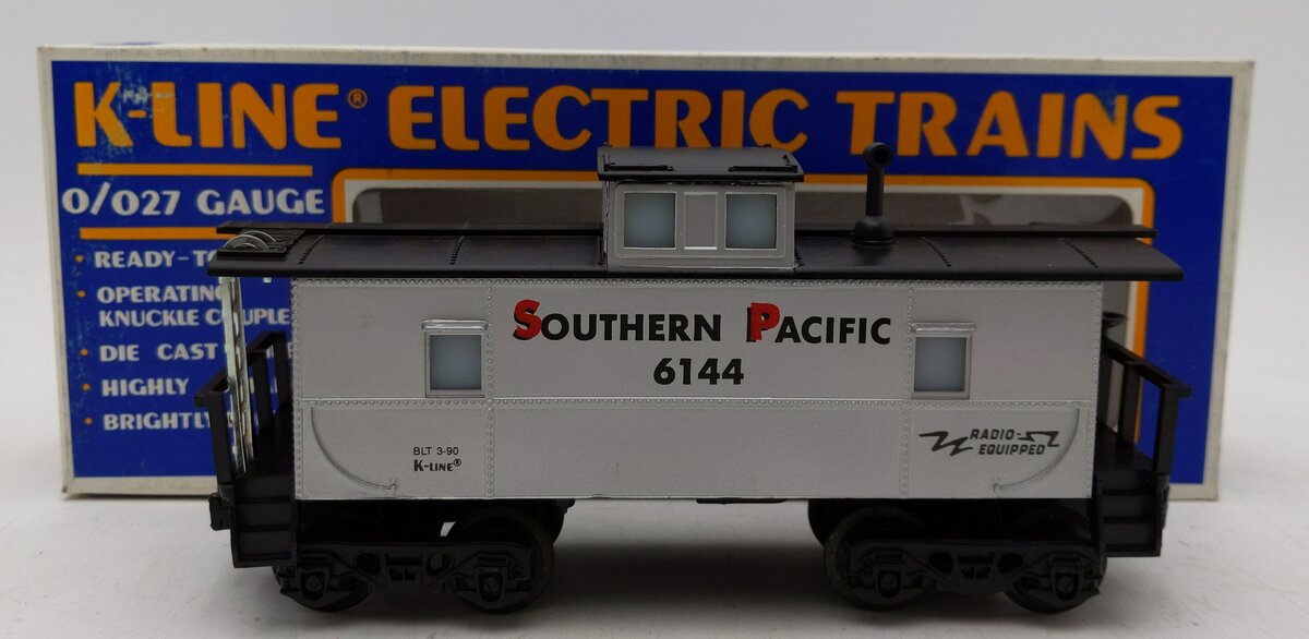 K-Line K6144 O Gauge Southern Pacific Illuminated Caboose LN/Box