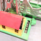 Lionel & Marx Vintage Operating Bridge & Bell Signal VG