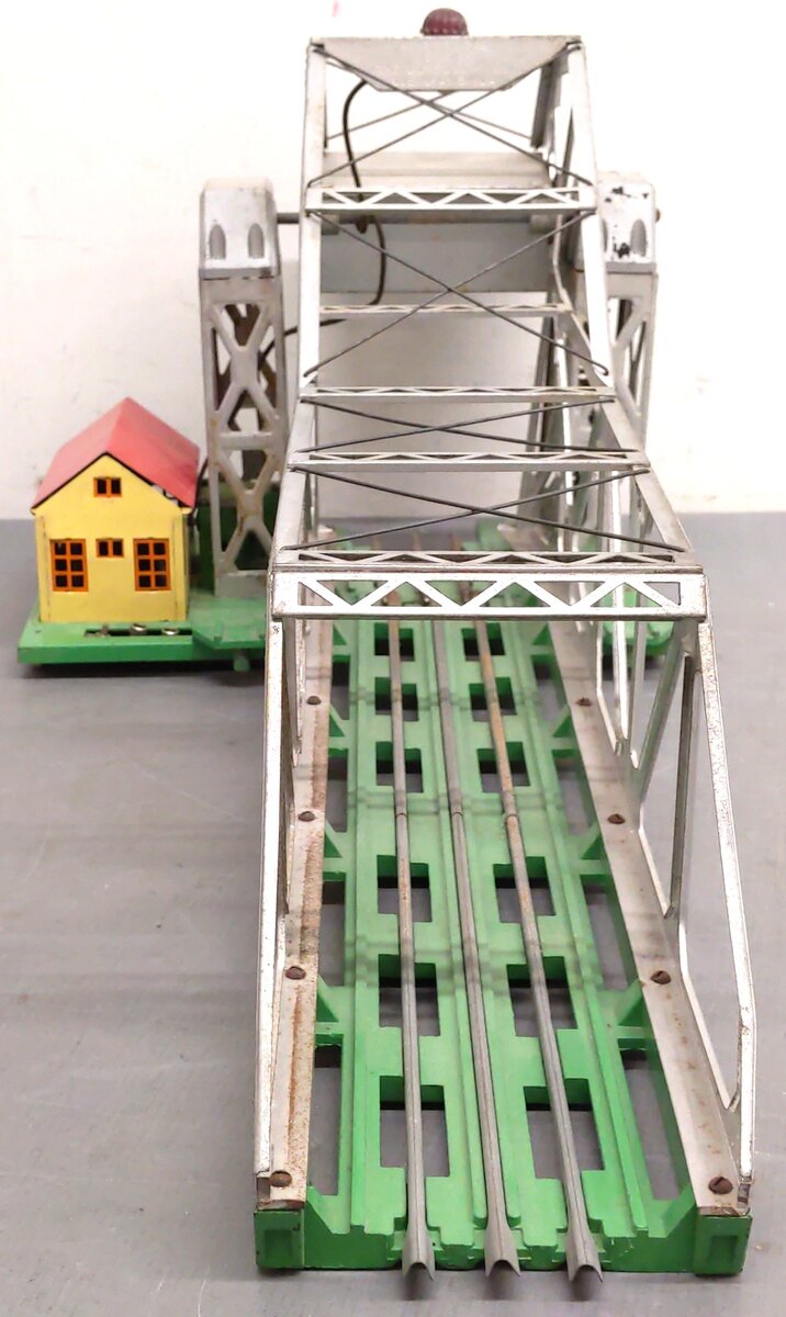 Lionel & Marx Vintage Operating Bridge & Bell Signal VG