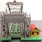 Lionel & Marx Vintage Operating Bridge & Bell Signal VG
