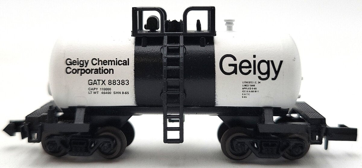Atlas 3251 N Geigy Chemical Beer Can Tank Car #88383 LN/Box