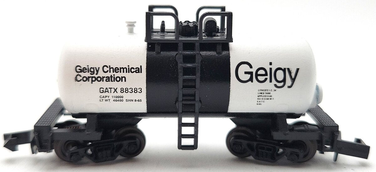 Atlas 3251 N Geigy Chemical Beer Can Tank Car #88383 LN/Box