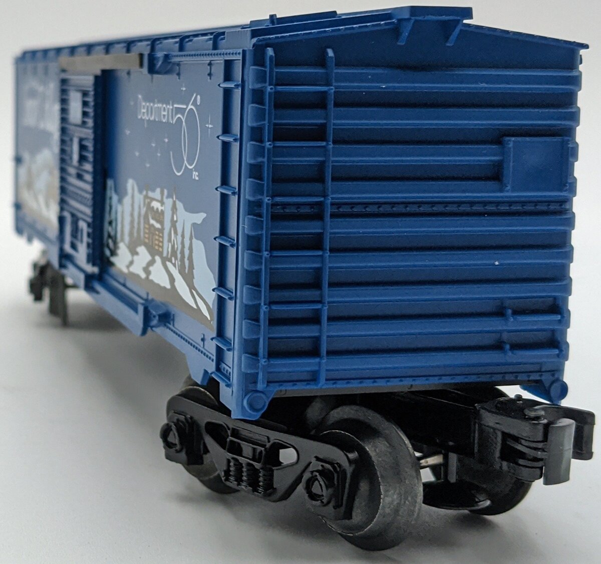 Lionel 6-52096 O Gauge Original Department 56 Snow Village Box Car #9756 NIB