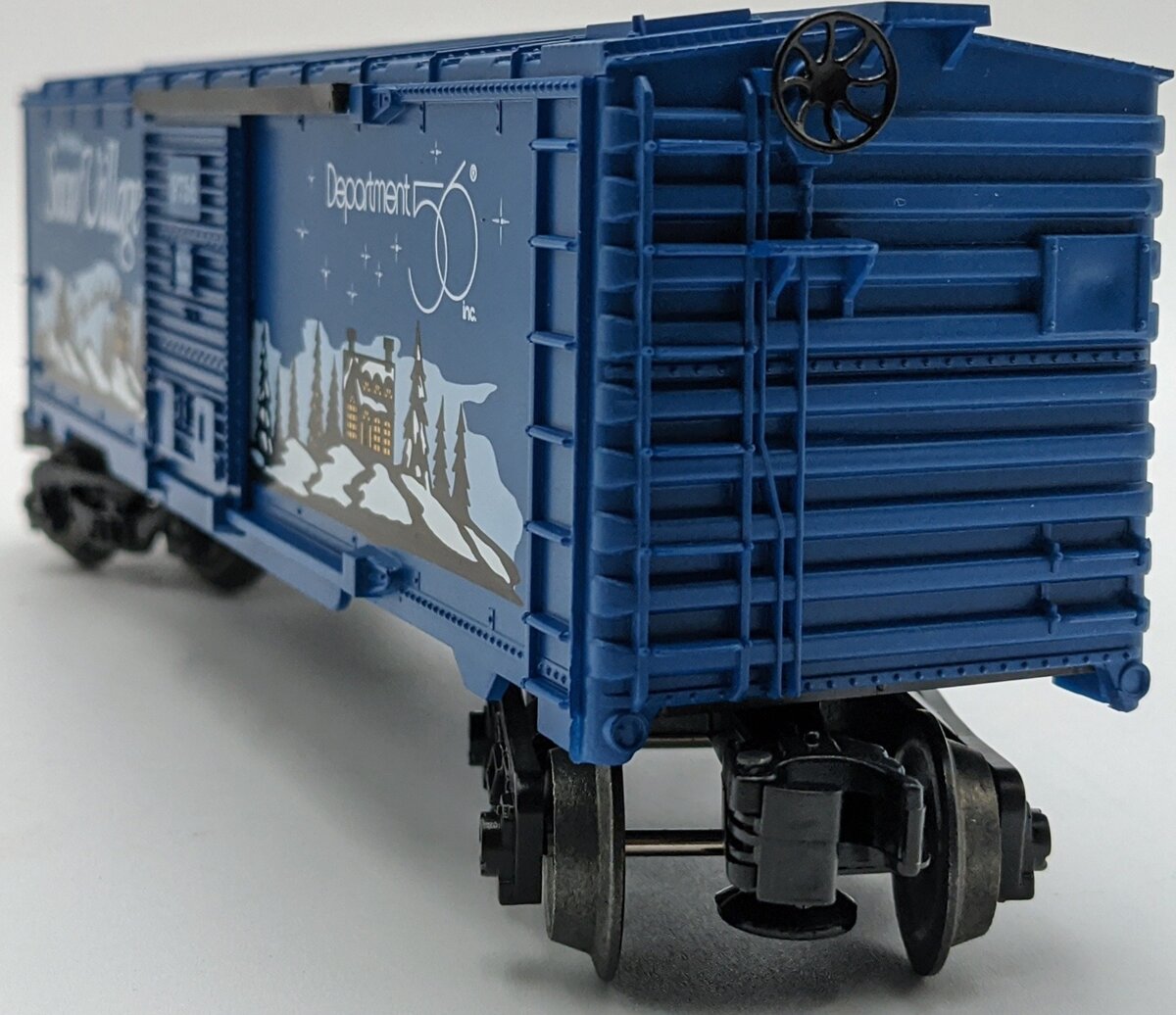 Lionel 6-52096 O Gauge Original Department 56 Snow Village Box Car #9756 NIB