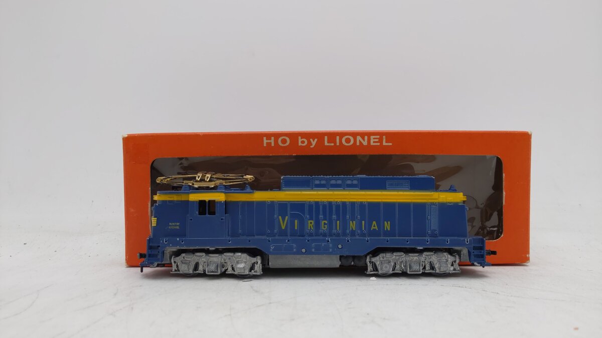 Lionel 0590 HO Virginian Rectifier: Silver Side-Frame Truck Version EX/Box