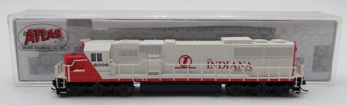 Atlas 49060 N Scale Indiana Railroad SD-60 Diesel Locomotive #6006 w DCC/Sound EX/Box
