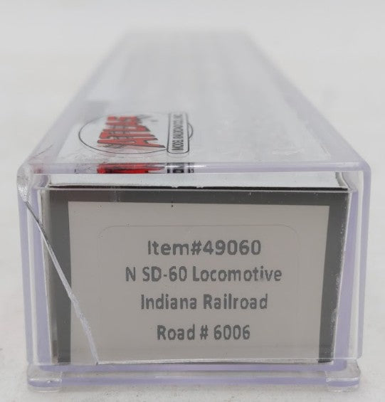 Atlas 49060 N Scale Indiana Railroad SD-60 Diesel Locomotive #6006 w DCC/Sound EX/Box
