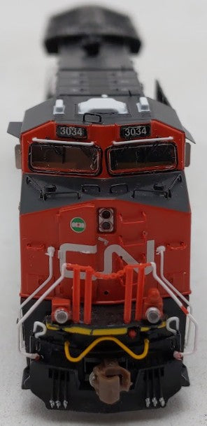 Scale Trains SXT31003 N CN GE Tier 4 GEVo ET44AC Diesel #3034 with DCC/Sound EX/Box