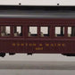 Atlas O Gauge 2001101-1 Boston & Maine 60' Passenger Coach Car #4517 3-rail EX/Box