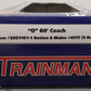 Atlas O Gauge 2001101-1 Boston & Maine 60' Passenger Coach Car #4517 3-rail EX/Box