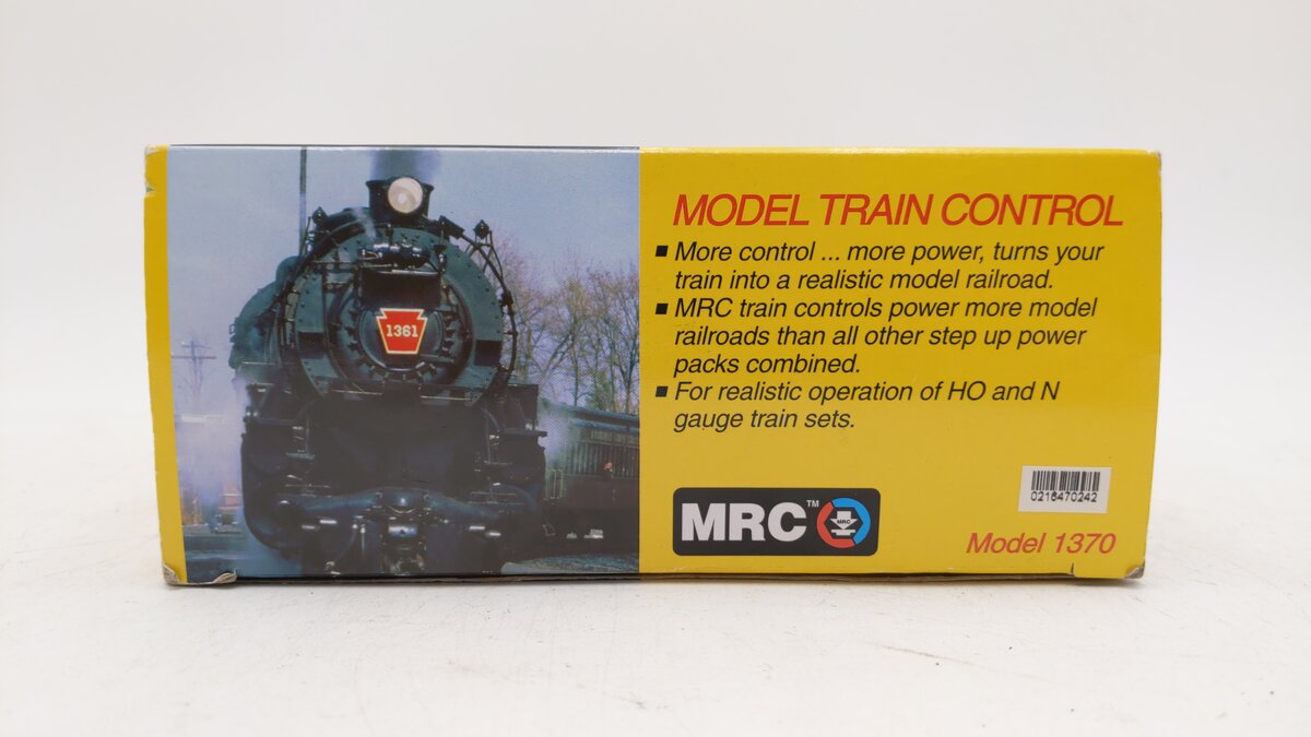 MRC 1370 For HO/N Scale Railpower Power Pack Full 18 VA NIB