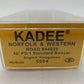 Kadee 5004 HO Scale N&W 40' PS-1 Boxcar #44025 EX/Box