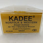 Kadee 5004 HO Scale N&W 40' PS-1 Boxcar #44025 EX/Box