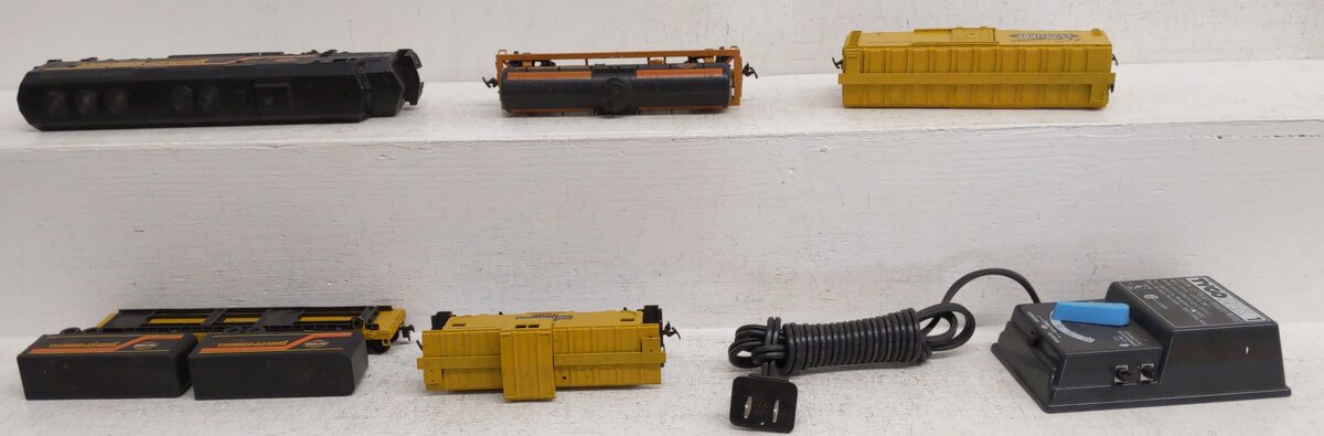 Athearn Tyco 99214-88Z HO Vintage HARLEY-DAVIDSON Train Set VG/Box